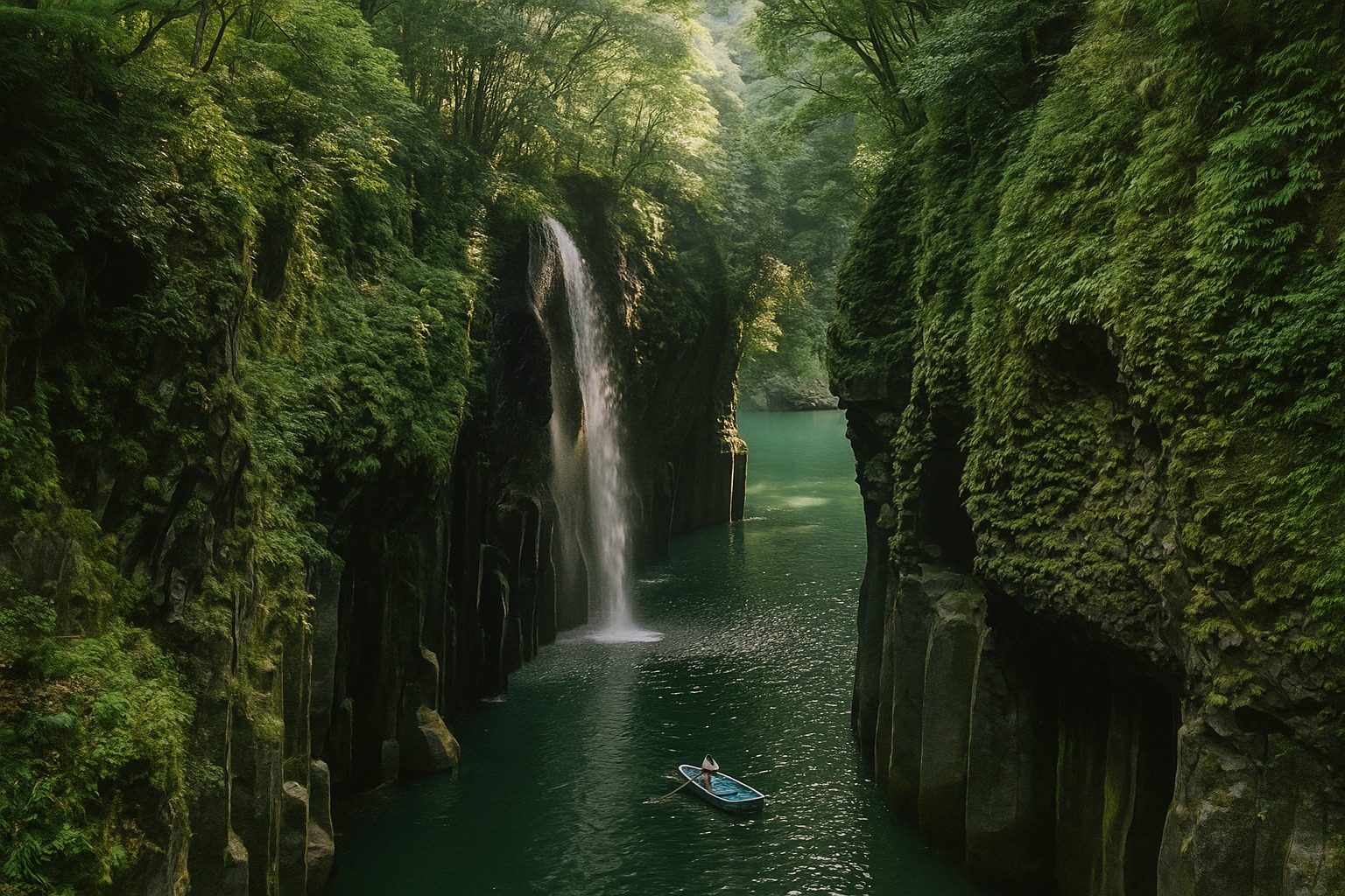 Takachiho Gorge: Rowing Through the Birthplace of Japanese Mythology
